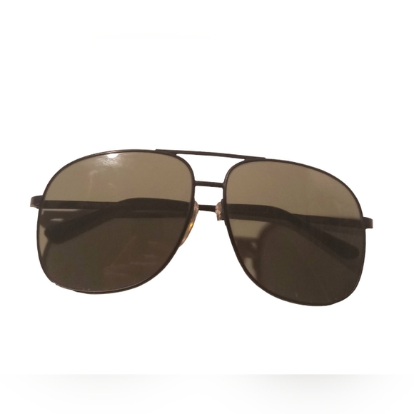 Vintage 80-90s Serengeti Oversized Unisex Aviator Sunglasses with Glass Lenses - Picture 2 of 7